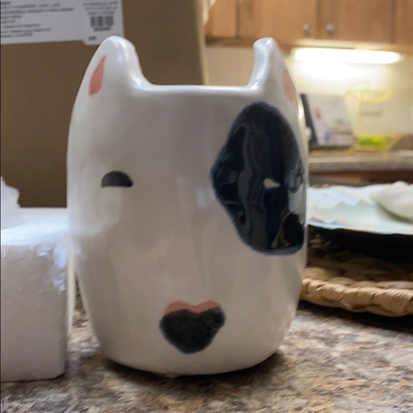 West Elm Other - Bull Terrier small planter